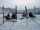 Киргизия Каракол 2009. На фоне пика Каракол с пика Панорама Киргизия Каракол 2009. На фоне пика Каракол с пика Панорама